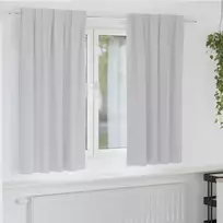 Užuolaidos su žiedais, blokuojančios šviesą 2 pcs