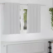 Užuolaidos su žiedais, blokuojančios šviesą 2 pcs