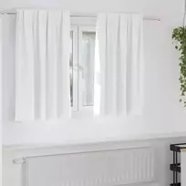 Užuolaidos su žiedais, blokuojančios šviesą 2 pcs