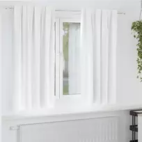 Užuolaidos su žiedais, blokuojančios šviesą 2 pcs