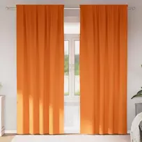 Užuolaidos su žiedais, blokuojančios šviesą 2 pcs