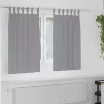 Užuolaidos su žiedais, blokuojančios šviesą 2 pcs