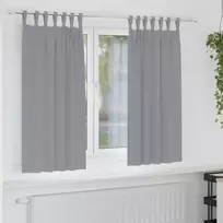 Užuolaidos su žiedais, blokuojančios šviesą 2 pcs