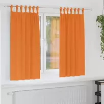 Užuolaidos su žiedais, blokuojančios šviesą 2 pcs