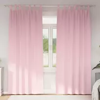 Užuolaidos su žiedais, blokuojančios šviesą 2 pcs