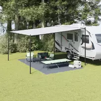 Palapinės kilimėlis Mėlyna ir Pilka 500 × 300 cm Polietilenas