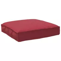 Pagalvėlė Vyno raudona 80 x 80 x 12 cm Oksfordo audinys
