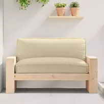 Pagalvėlė Smėlio 120 x 80 x 12 cm Oksfordo audinys