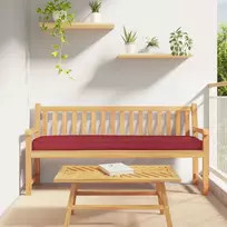 Pallet pagalvių rinkinys 2 pcs Vyno raudona 200 x 40 x 8 cm