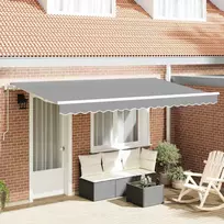 Markizės rėmas Balta 4 x 2 m metalas