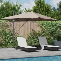 Skėtis nuo saulės Taupe 351 x 250 x 253 cm