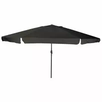 Sodo skėtis Juoda 394 x 394 x 248 cm Poliesteris ir plienas