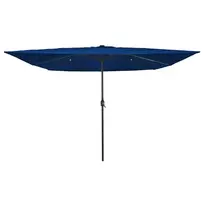 Sodo skėtis Azurblau 295 x 295 x 245 cm Poliesteris ir plienas