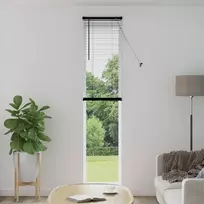 Venecijos žaliuzės Juodas 213 x 40 cm 25 mm PVC