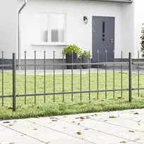 Sodo tvora Woerden Pilka 1,7 x 0,6 m Miltelinis plienas