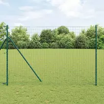 Euro tvora Žalia 1,6 x 10 m PVC padengta geležis