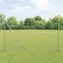 Euro tvora 1,5 x 10 m PVC padengta geležis