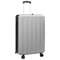 Lagaminas su užraktu Sidabro 50 x 30 x 76 cm ABS plastikas