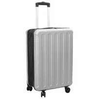 Lagaminas su užraktu Sidabro 43 x 27 x 66 cm ABS plastikas