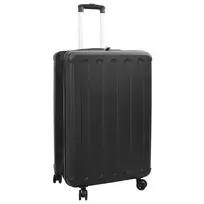 Lagaminas su užraktu Juoda 50 x 30 x 76 cm ABS plastikas