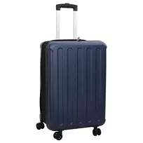 Lagaminas su užraktu Tamsi mėlyna 43 x 27 x 66 cm ABS plastikas