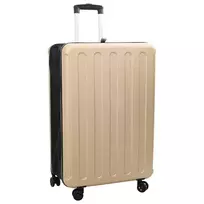 Lagaminas su užraktu šampano 50 x 30 x 76 cm ABS plastikas