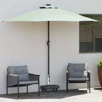 Skėčio pagrindas Juoda 45 x 25 x 45 cm Granitas