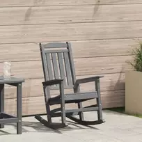 Sodo supamoji kėdė Šviesiai pilka 92 x 70 x 108cm HDPE