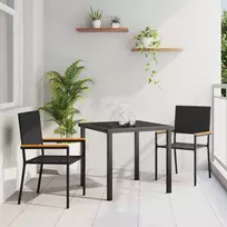Sodo krėslai, kurie vienas ant kito sukraunami 2 pcs