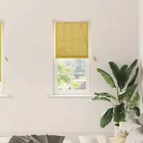 Roletas Geltona 60 x 220 cm Bambukas