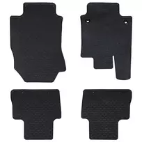 Automobilių kilimėlis 4 pcs Juoda Guma