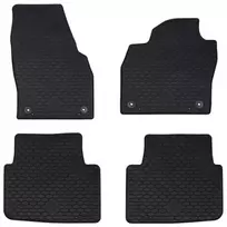 Automobilių kilimėlis 4 pcs Juoda tinkamas KAMIQ 2019- Guma