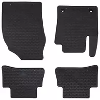 Automobilių kilimėlis 4 pcs Juoda Guma