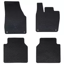 Automobilių kilimėlis 4 pcs Juoda tinkamas VW ID.7 2023- Guma