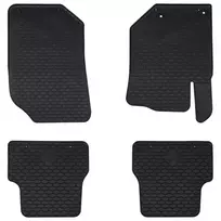 Automobilių kilimėlis 4 pcs Juoda Tinka DS3 2019- Guma