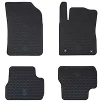 Automobilių kilimėlis 4 pcs Juodas tinka C3 2017-2024 Guma