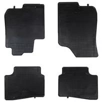Automobilių kilimėlis 4 pcs Juodas Guma