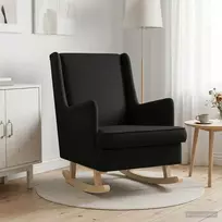 Supamasis krėslas Juodas 62 x 80 x 85 cm audinys