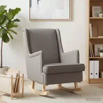 Supamasis krėslas Taupe 62 x 80 x 85 cm audinys