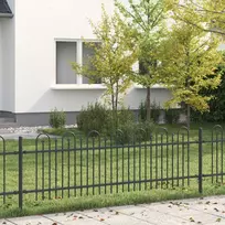 Dygliuota arkinė tvora DRONTEN Juoda