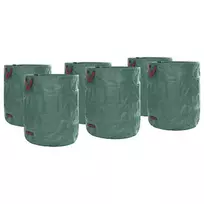 Sodo atliekų maišai 12 pcs Žalia 79 x 79 x 99,5 cm