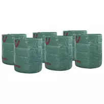Sodo atliekų maišai 12 pcs Žalia 67 x 67 x 75,5 cm