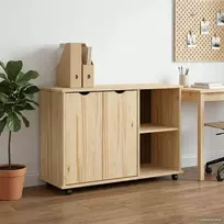 Ratuotas kabinetas Ruda 100 x 39 x 65,5 cm Kietas pušies medis