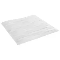 Sienų plokštės 48 pcs Baltas akmuo 50 x 50 cm XPS Putplastis