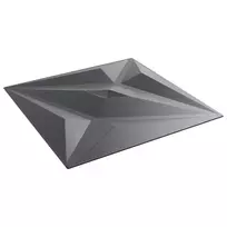 Sienų plokštės 12 pcs Star Pilkas 50 x 50 cm XPS Putplastis