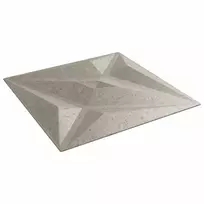 Sienų plokštės 12 pcs Star Beton 50 x 50 cm XPS Putplastis