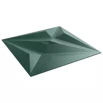 Sienų plokštės 24 pcs Star Žalias 50 x 50 cm XPS Putplastis