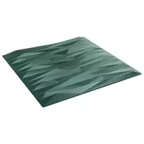 Sienų plokštės 12 pcs Stone Žalias 50 x 50 cm XPS Putplastis