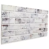 Sienų plokštės 10 pcs Šviesiai pilka ir juoda 100 x 50 cm