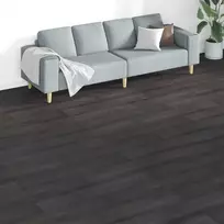 Grindų lentos 18 pcs Tamsiai pilka 5,26 m² PVC